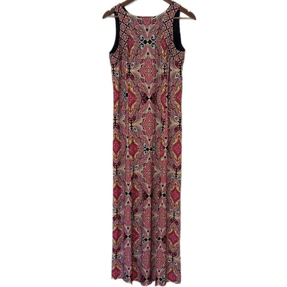 London Times Colorful Printed Maxi Sundress. Size 10. Great Condition!! - Picture 1 of 13